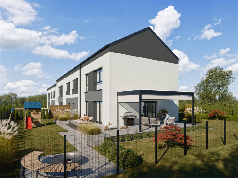 duże segmenty z dużymi ogródkami pod Warszawą